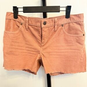 Carve Designs Coral Corduroy Shorts Size 10